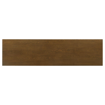 Thori 63-inch 2-door TV Stand Media Console Dark Brown