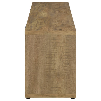 Tabby 4-door Engineered Wood 60-inch TV Stand Mango