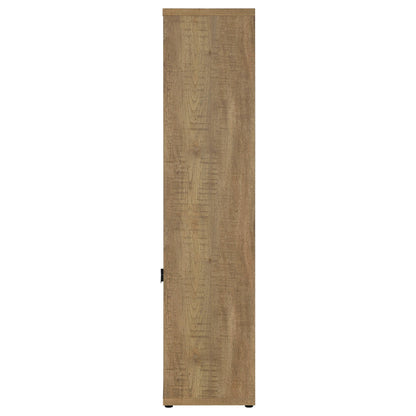 Tabby 3-shelf Engineered Wood Media Tower Mango