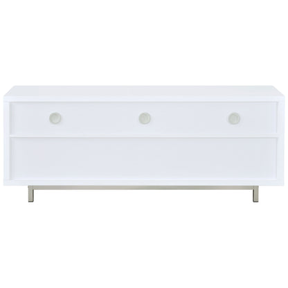 Casey 2-drawer Engineered Wood 60-inch TV Stand White