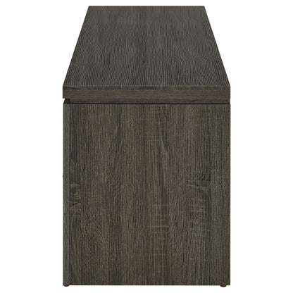 Elkton 2-drawer Engineered Wood 59-inch TV Stand Weathered Grey