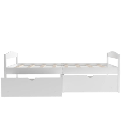 Platform Bed With 2 Drawers - The Sleep Loft - Online Mattress Showroom NYC