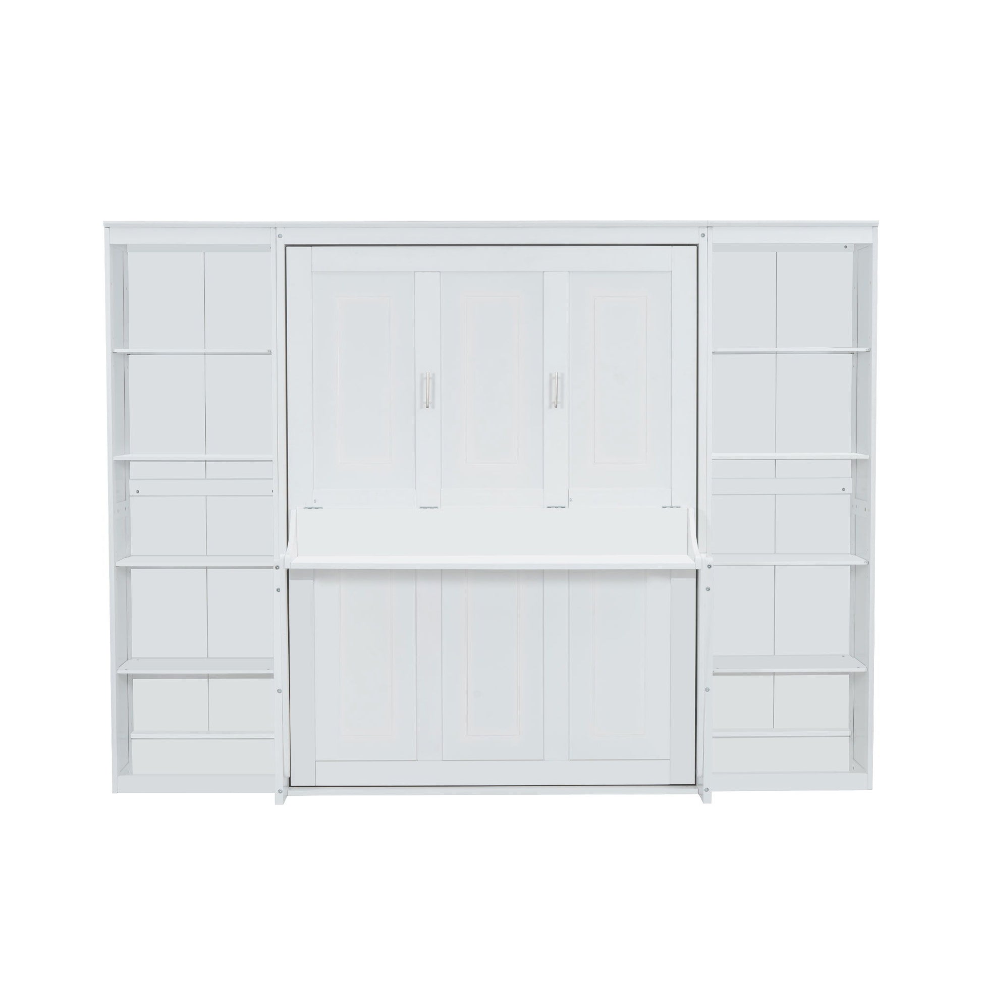 Murphy Bed With Desk And Bookshelf - The Sleep Loft - Online Mattress Showroom NYC