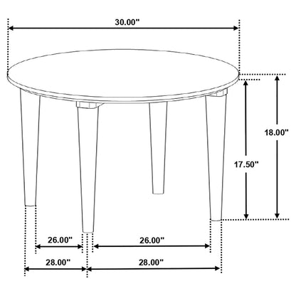 Aldis 3-piece Coffee and End Table Set White
