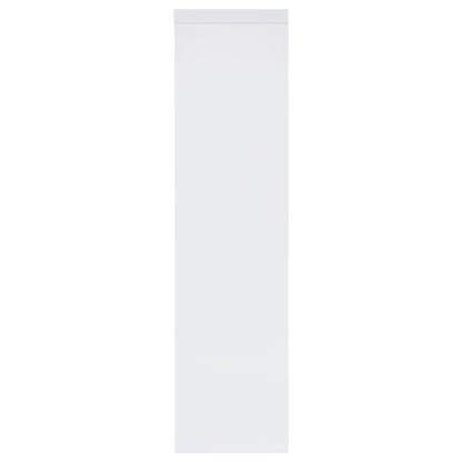 Jude 3-shelf Engineered Wood Media Tower High Gloss White