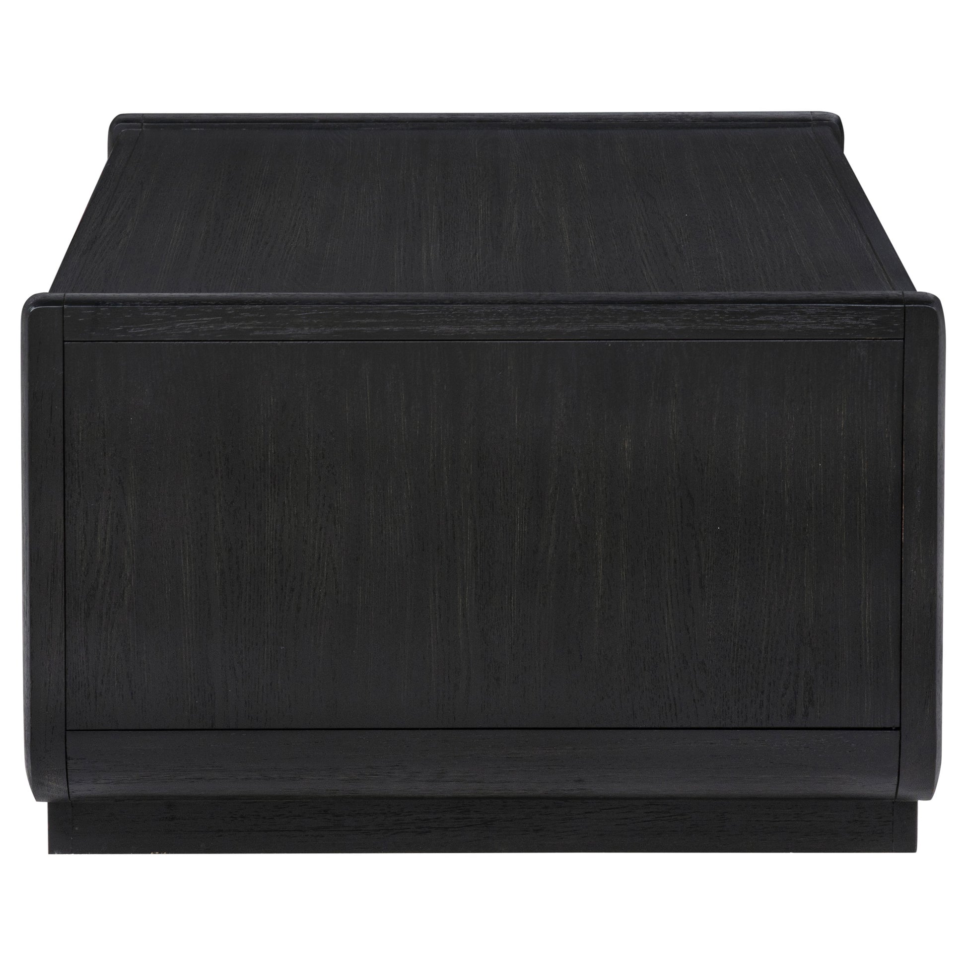 Leandro 2-drawer Wood Cocktail Coffee Table Burnished Black
