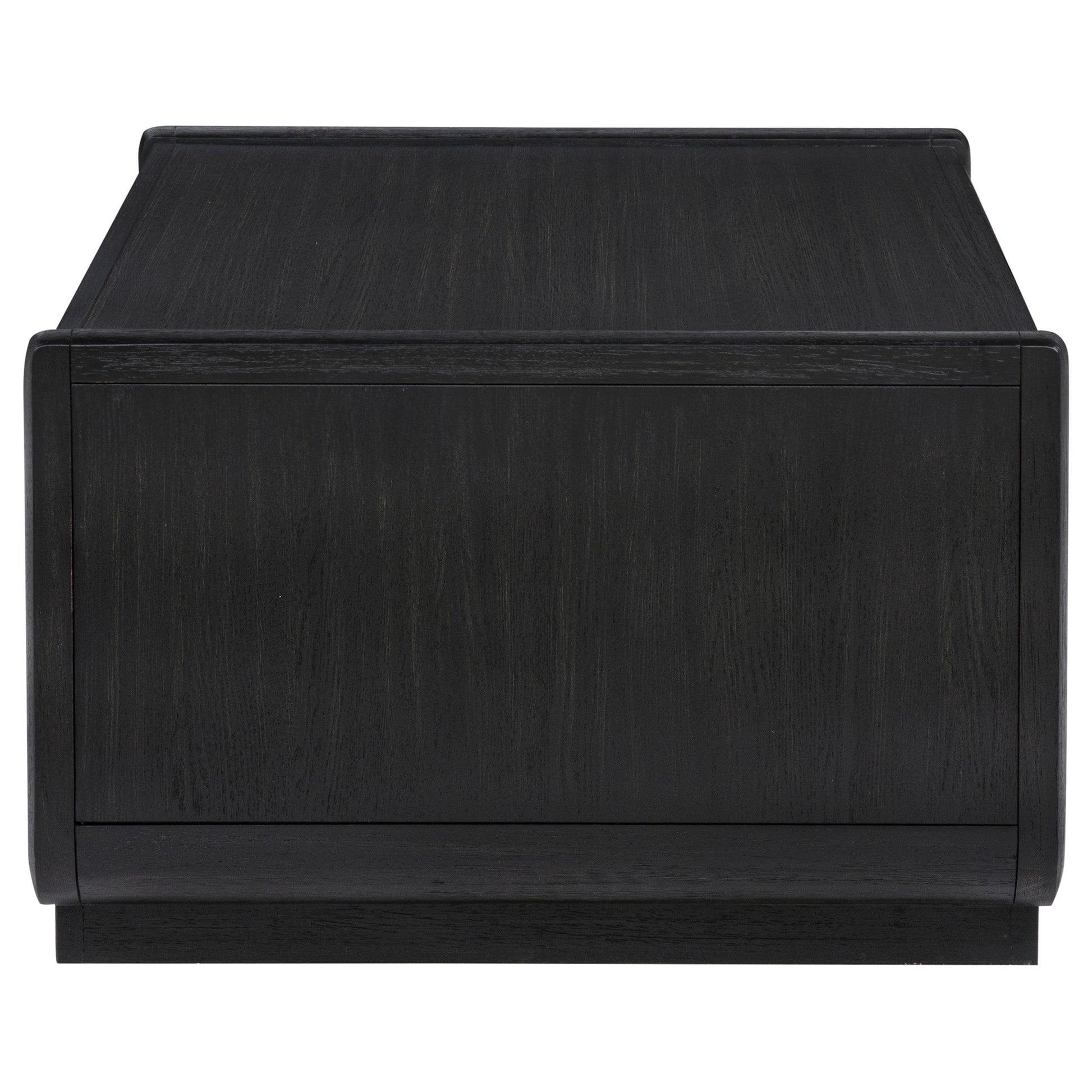 Leandro 2-drawer Wood Cocktail Coffee Table Burnished Black