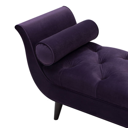 Alma - Tufted Flared Arm Entryway Bench - The Sleep Loft - Online Mattress Showroom NYC