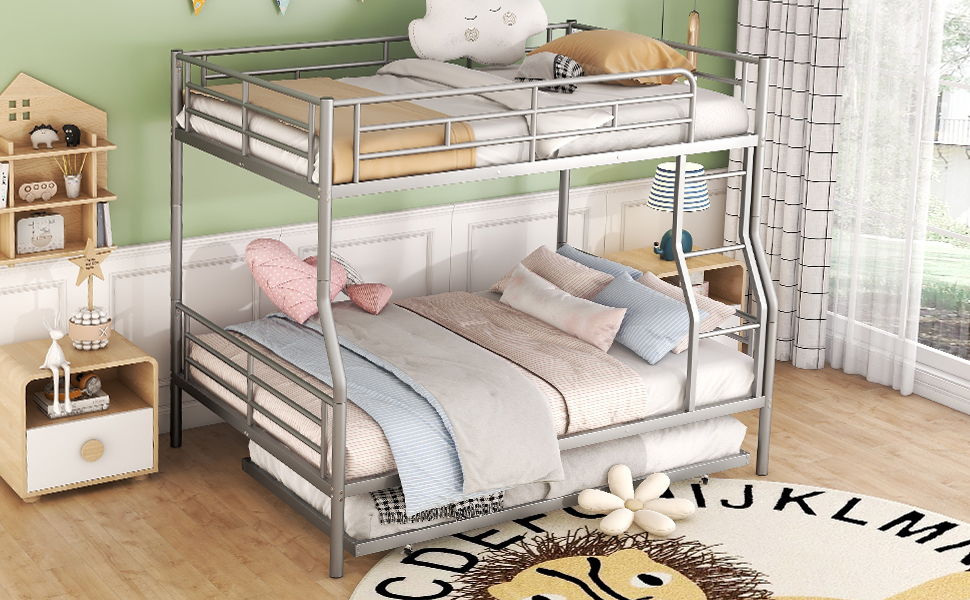 Steel Construction Bunk Bed - The Sleep Loft - Online Mattress Showroom NYC