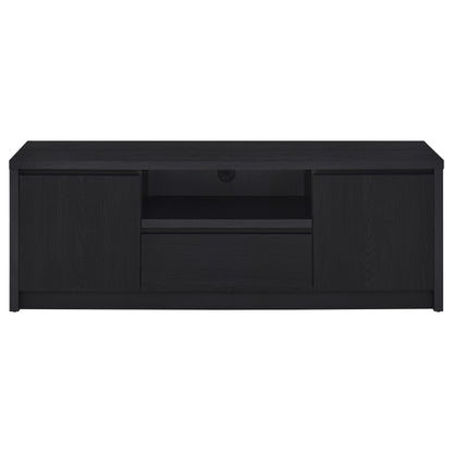 Winfield 60-inch 2-door TV Stand Media Console Black