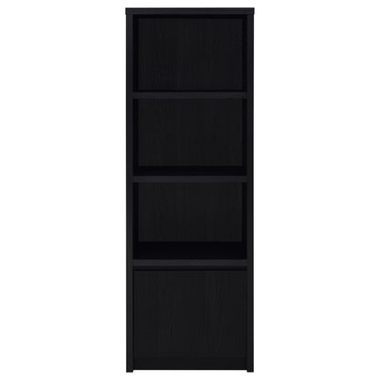 Winfield 3-shelf Media Tower Entertainment Pier Black