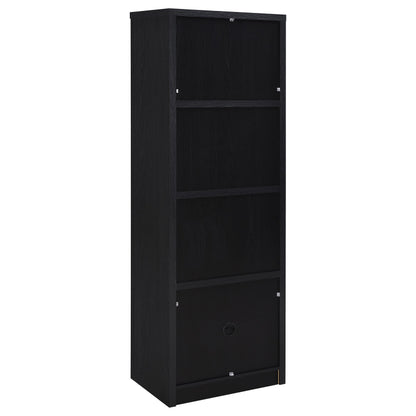 Winfield 3-shelf Media Tower Entertainment Pier Black