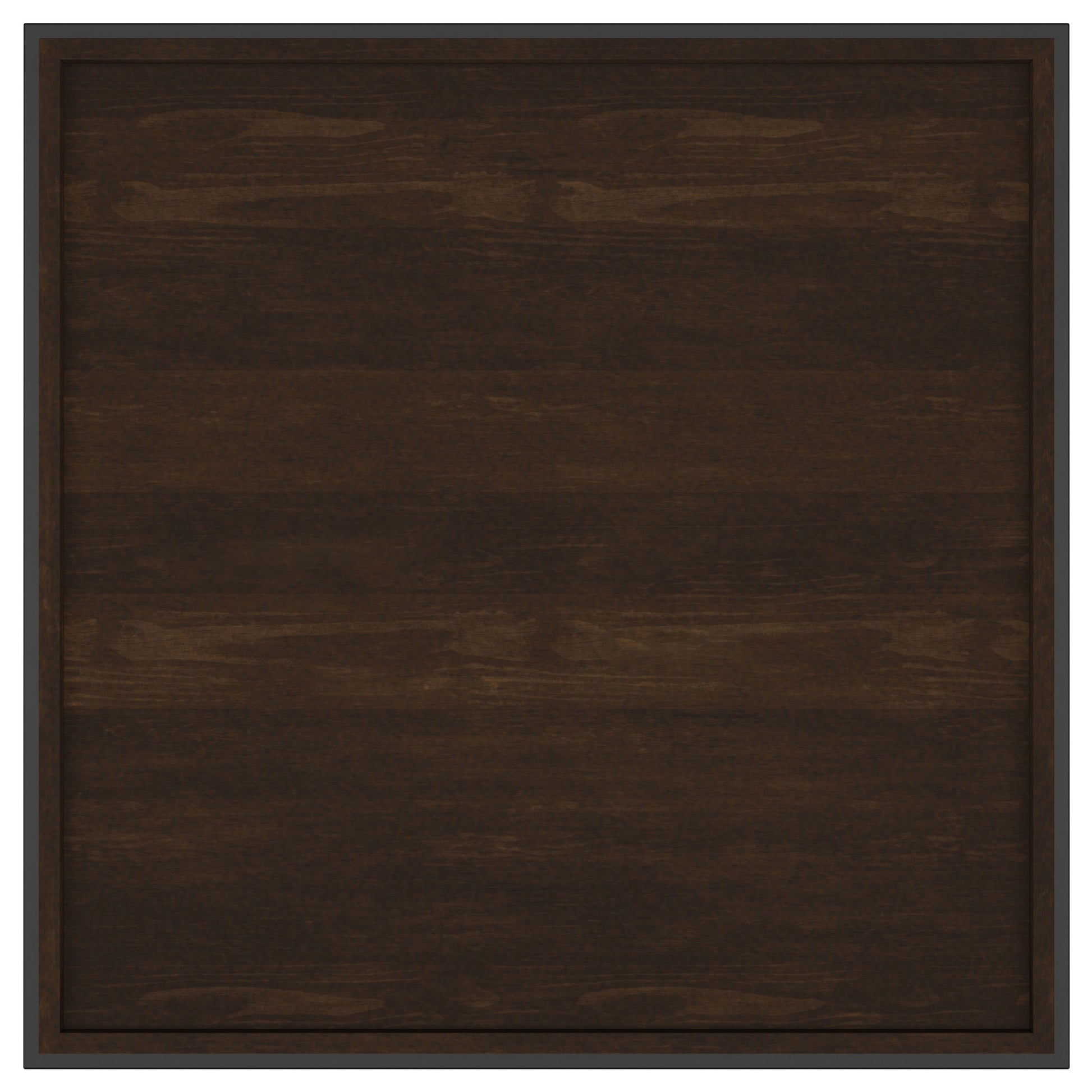 Fulton 30-inch Square Mango Wood Coffee Table Dark Brown