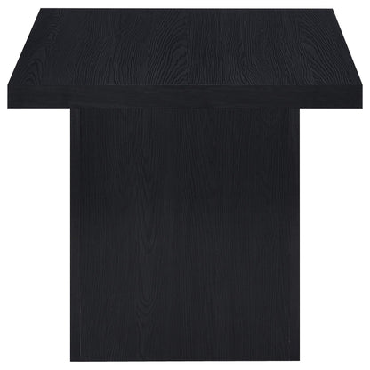 Max 3-piece Rectangular Coffee and End Table Set Black
