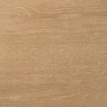 Ottowa 36-inch Round Wood Cocktail Coffee Table Light Oak