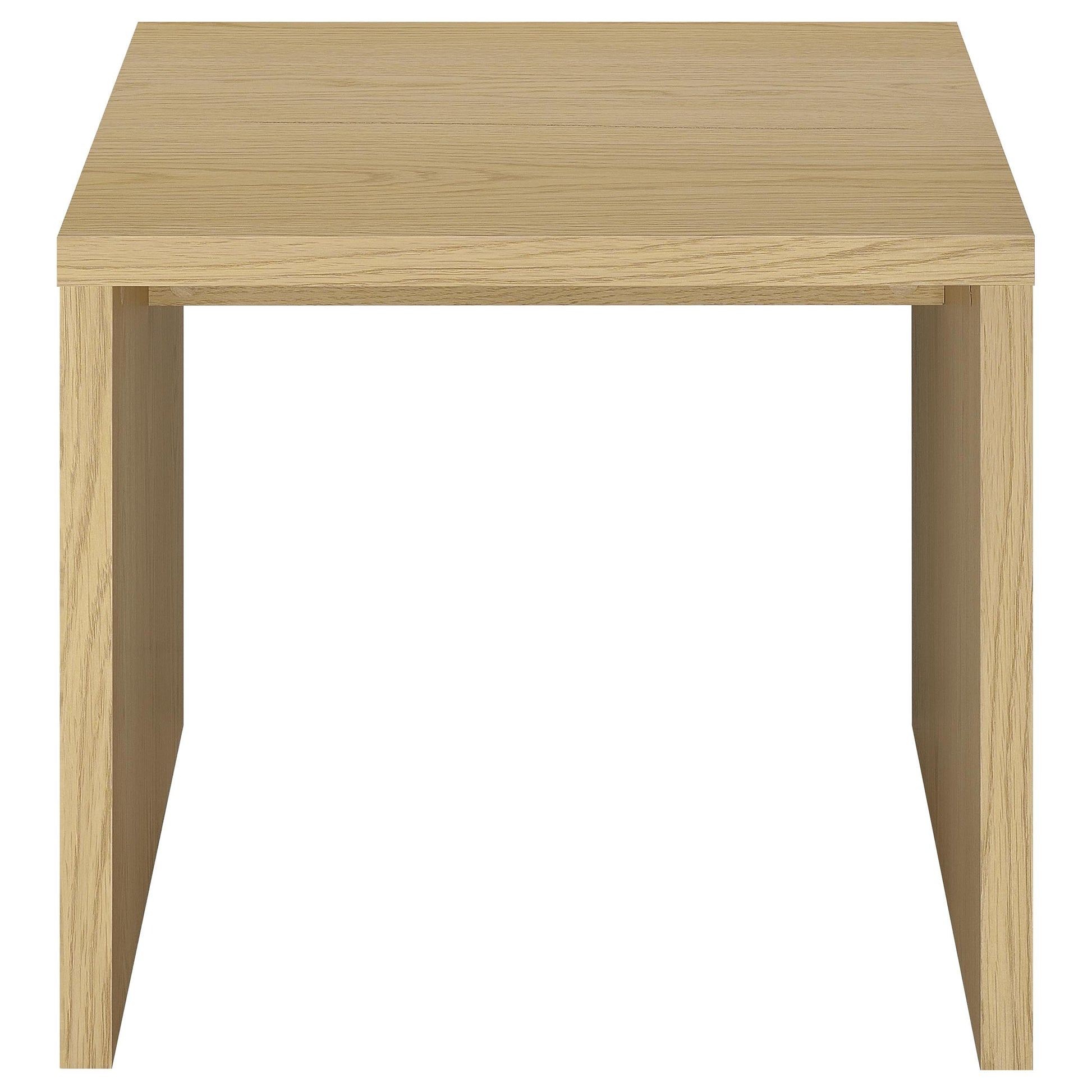 Canoga 2-piece Lift Top Cocktail Coffee Table Set Light Oak