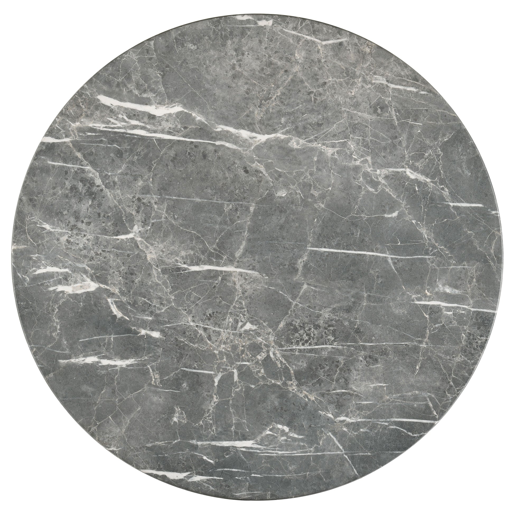 Bradley Round SmartTop Cocktail Coffee Table Grey and Natural