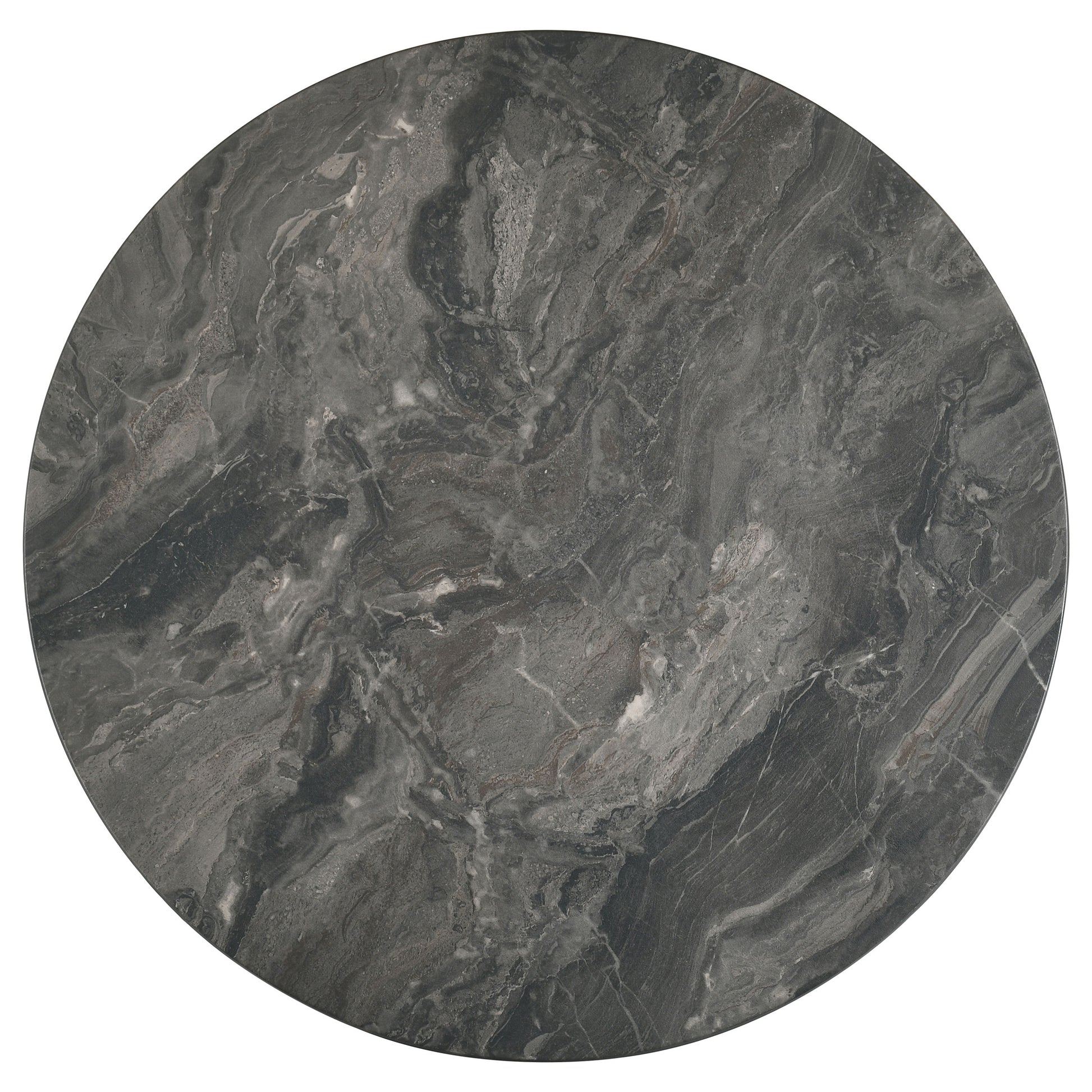 Bradley 3-Piece Round SmartTop Coffee Table Set Smokey Grey and Brown