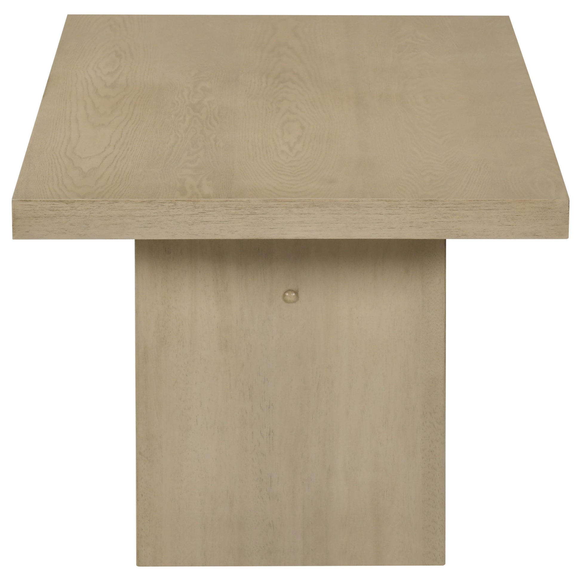 Decker 2-piece Coffee and End Table Set Natural Oak