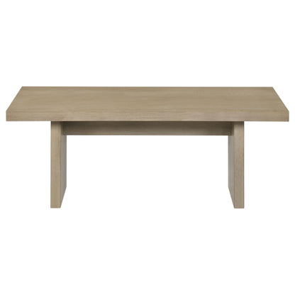 Decker 3-piece Coffee and End Table Set Natural Oak