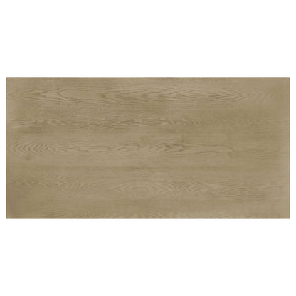 Decker 47-Inch Rectangular Cocktail Coffee Table Natural Oak