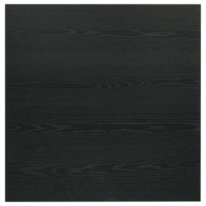 Decker Square Occasional Side End Table Black