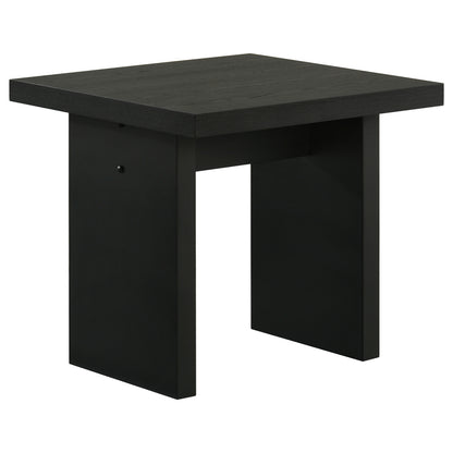 Decker 2-piece Coffee and End Table Set Black