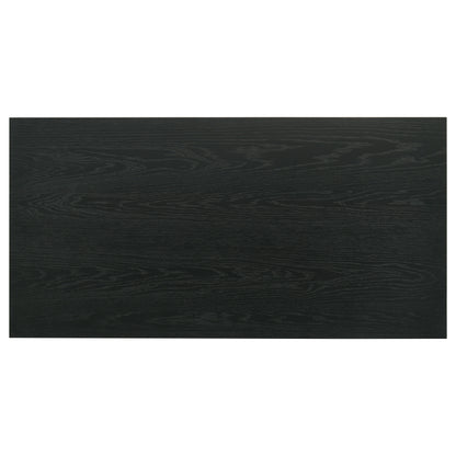 Decker 47-Inch Rectangular Cocktail Coffee Table Black