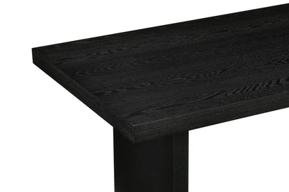 Decker 47-Inch Rectangular Cocktail Coffee Table Black