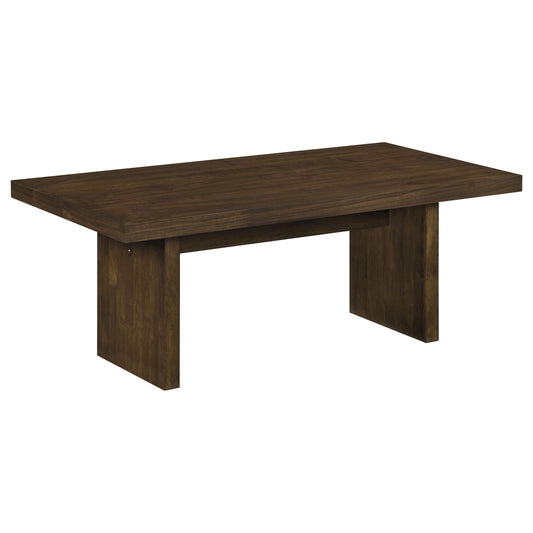 Decker 47-Inch Rectangular Cocktail Coffee Table Walnut - The Sleep Loft - Online Mattress Showroom NYC