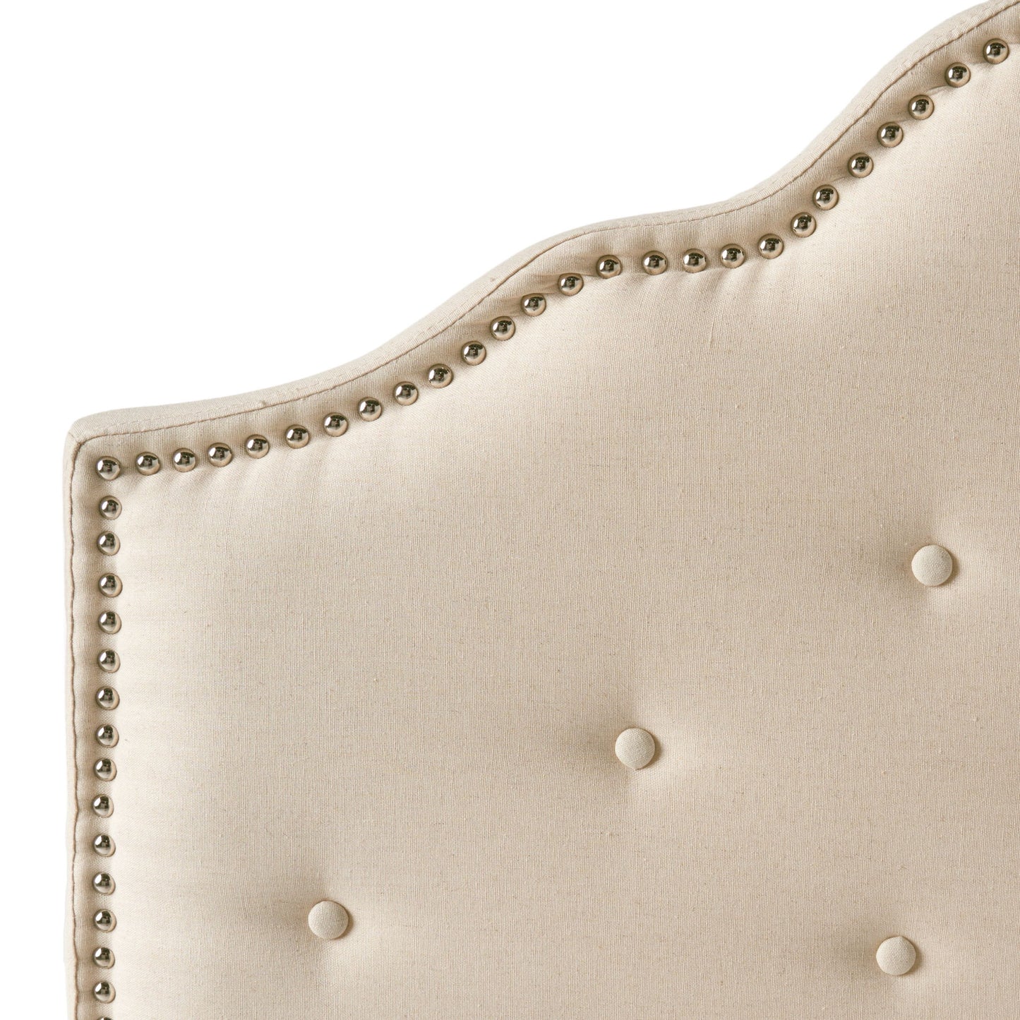 Luella - Button Tufted Upholstered Headboard - The Sleep Loft - Online Mattress Showroom NYC