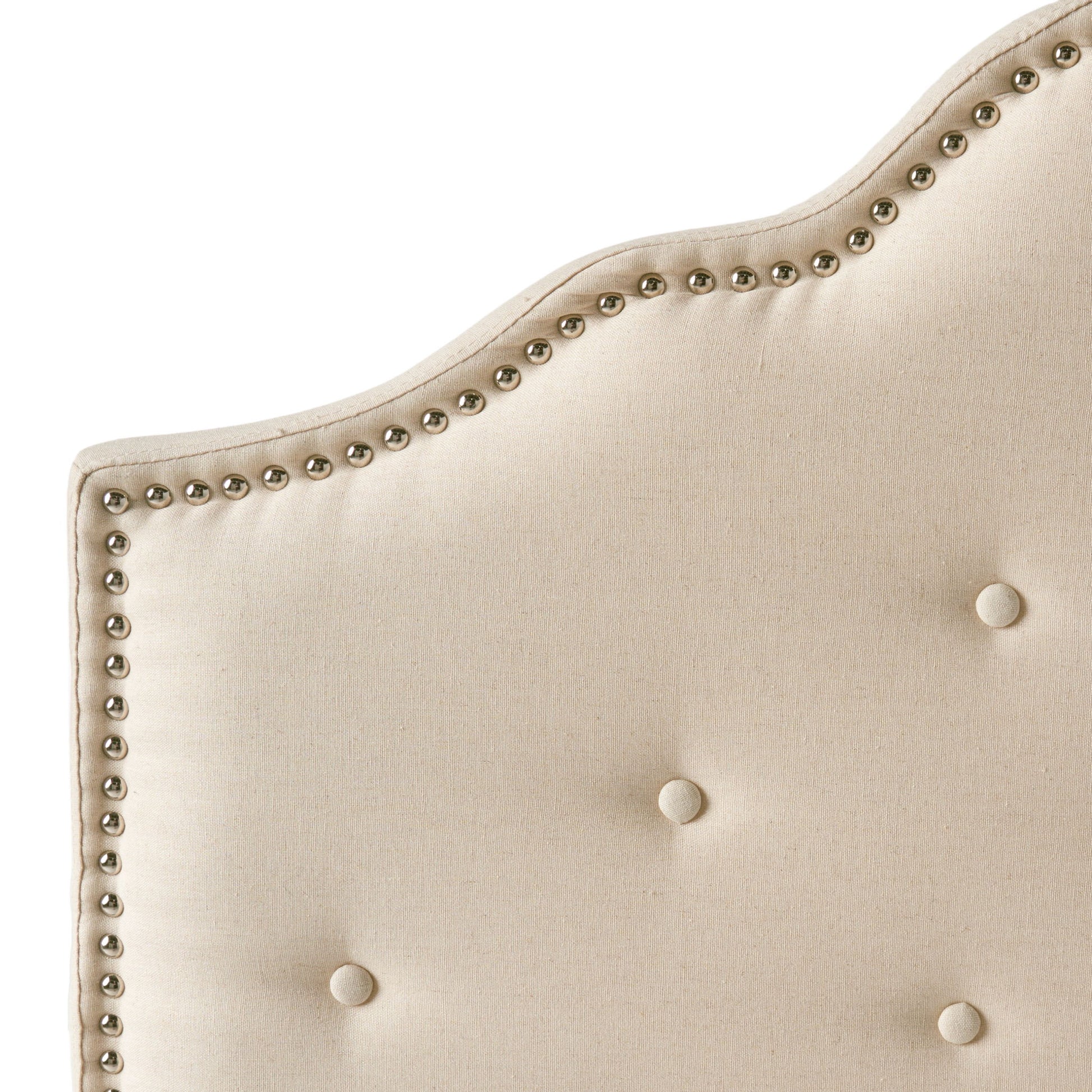 Luella - Button Tufted Upholstered Headboard - The Sleep Loft - Online Mattress Showroom NYC