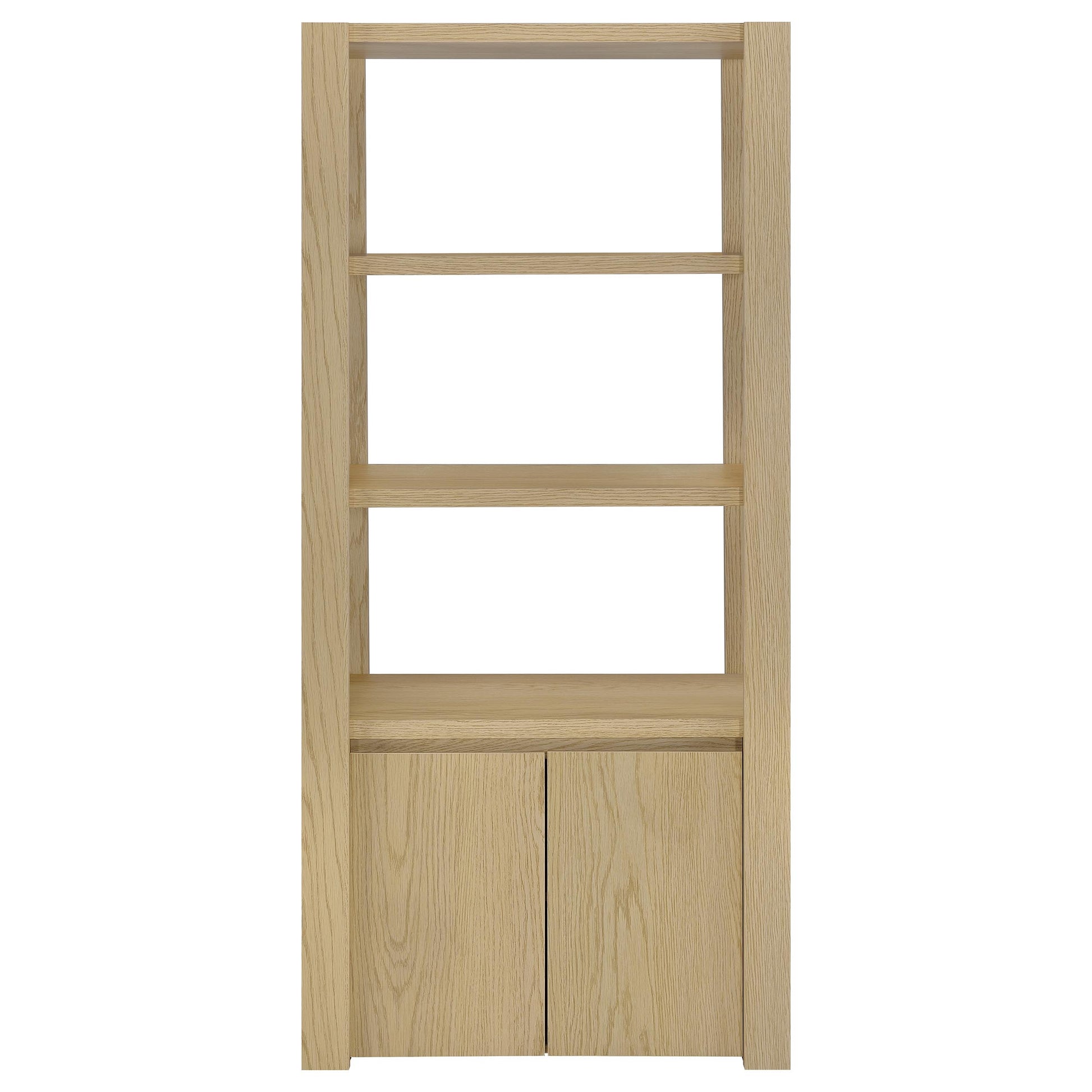 Laurelton 3-piece Entertainment Center TV Stand Light Oak