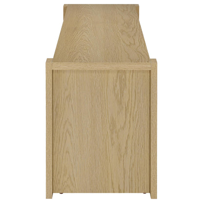 Laurelton 60-inch 2-door TV Stand Media Console Light Oak