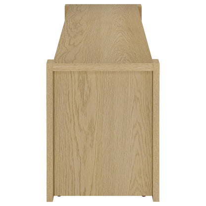 Laurelton 60-inch 2-door TV Stand Media Console Light Oak