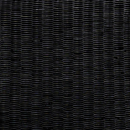 Cahya Woven Rattan Square End Table Black