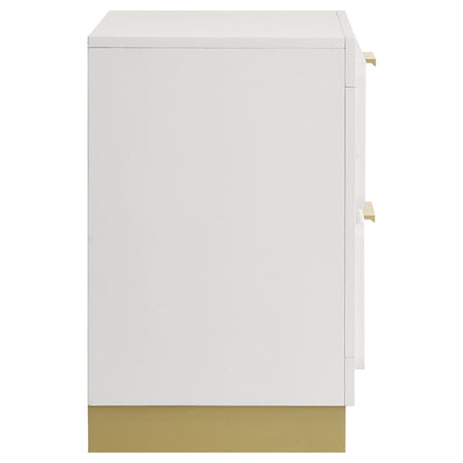 Sophia - 2 Drawer Nightstand - The Sleep Loft - Online Mattress Showroom NYC