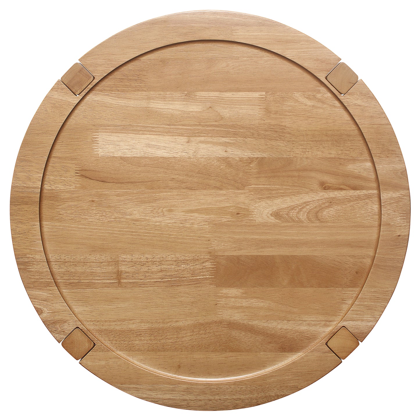 Camillo 2-piece Round Coffee and End Table Set Maple 