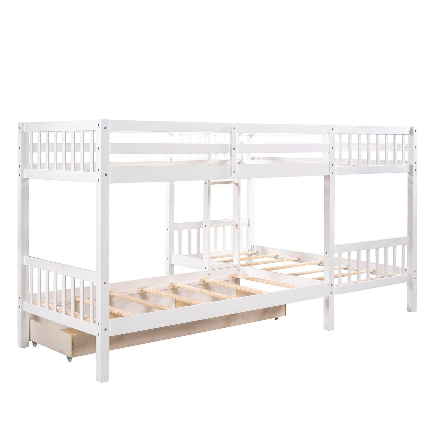 L Shaped Bunk Bed With Drawers - The Sleep Loft - Online Mattress Showroom NYC