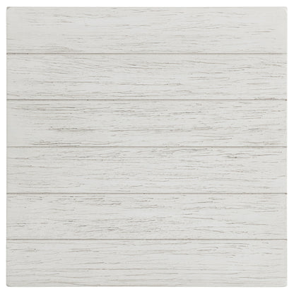 Payne 1-drawer Wood End Table with Shelf Distressed White