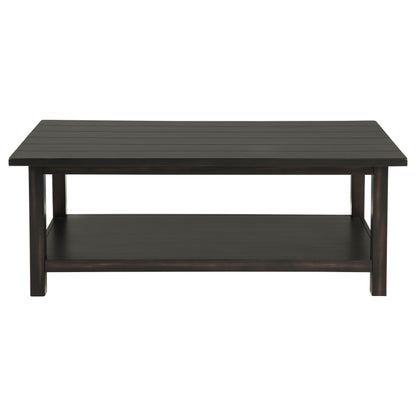 Payne 2-piece Coffee and 1-drawer End Table Set Java