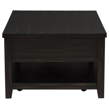 Concord 2-piece Coffee and End Table Set Distressed Java