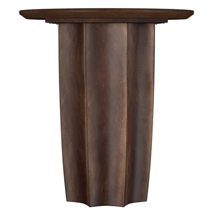 Cayenne 2-piece Solid Mango Wood Coffee Table Set Walnut