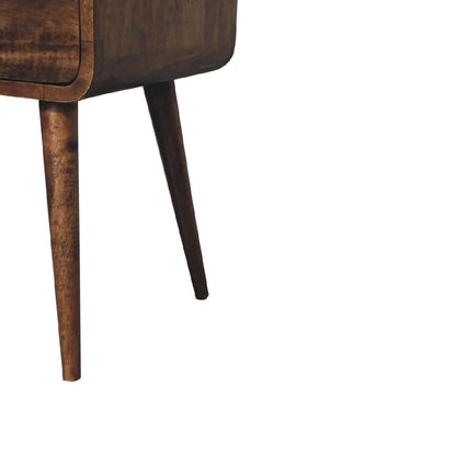 Mini Open Bedside Nightstand - The Sleep Loft - Online Mattress Showroom NYC