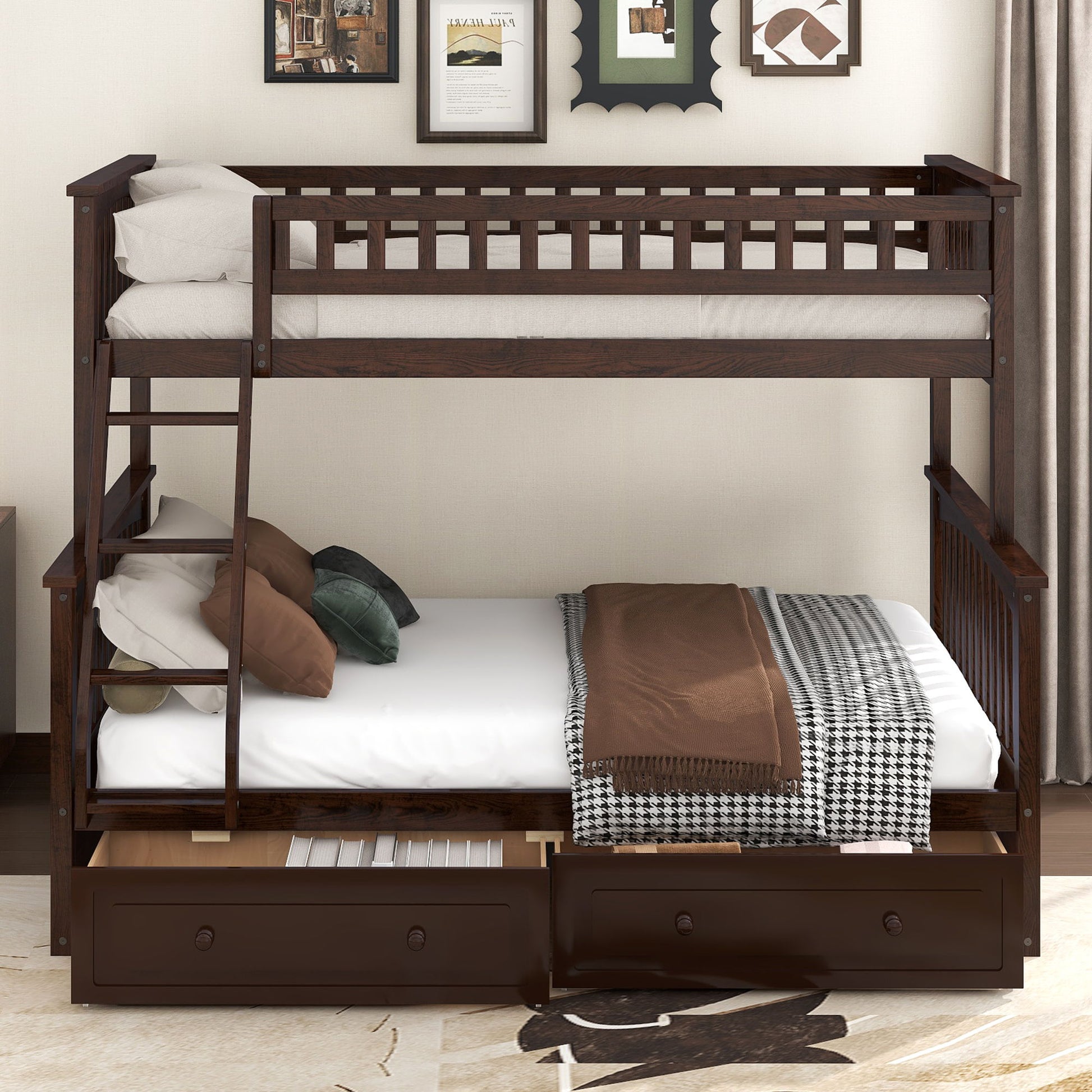 Bunk Bed With Drawers, Convertible Storage Bed - The Sleep Loft - Online Mattress Showroom NYC