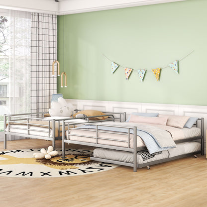 Steel Construction Bunk Bed - The Sleep Loft - Online Mattress Showroom NYC