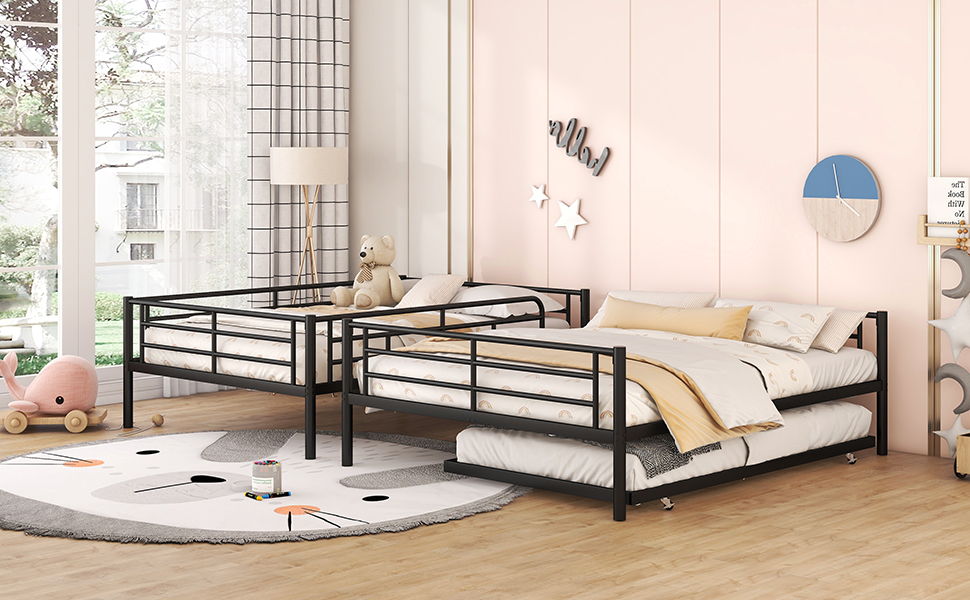 Steel Construction Bunk Bed - The Sleep Loft - Online Mattress Showroom NYC