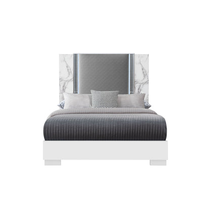 Moon - Modern Bed With LED Accent Lighting - The Sleep Loft - Online Mattress Showroom NYC