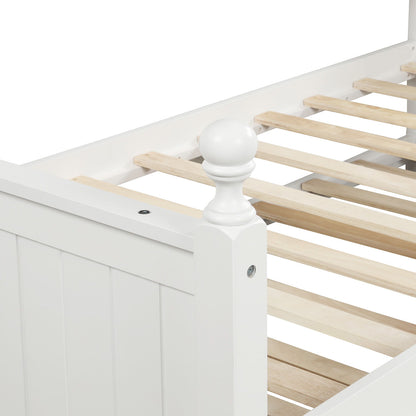Twin Size Daybed & Twin Size Trundle - White - The Sleep Loft - Online Mattress Showroom NYC