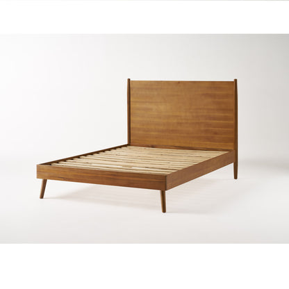 Okioki - Mid-Century Wood Bed - The Sleep Loft - Online Mattress Showroom NYC